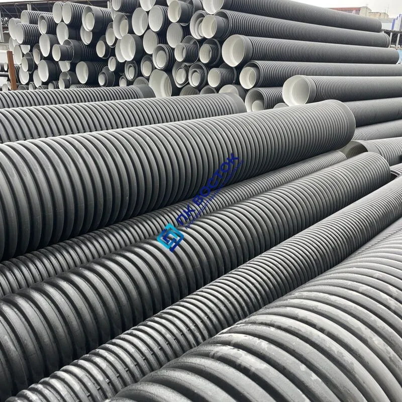 Труба пэ канализационная 250/216 SN6 гофрированная двухслойная